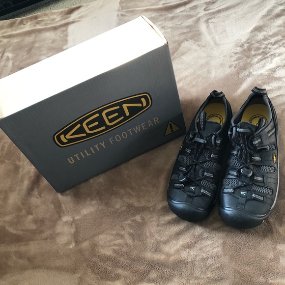 keen utility men's atlanta cool steel toe work shoe